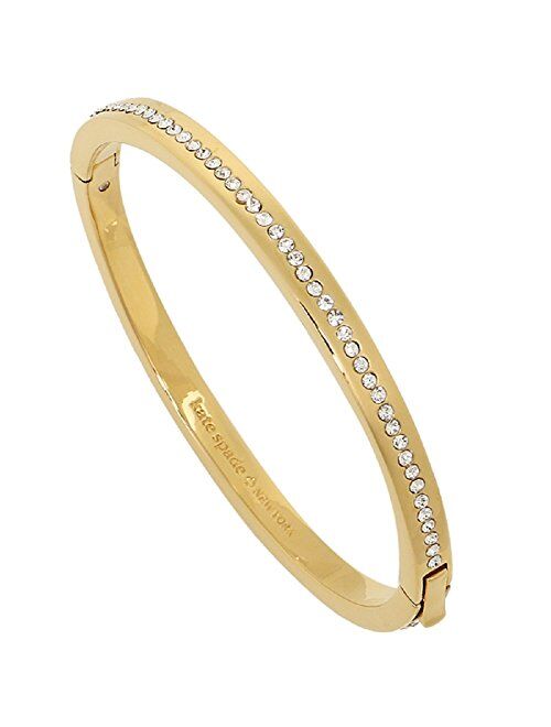 Kate Spade New York Kate Spade Ring It Up Pave Bangle Bracelet Gold/Clear
