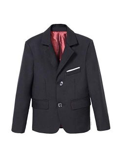 Boy Slim Fit Coat for Kid Suit Jacket