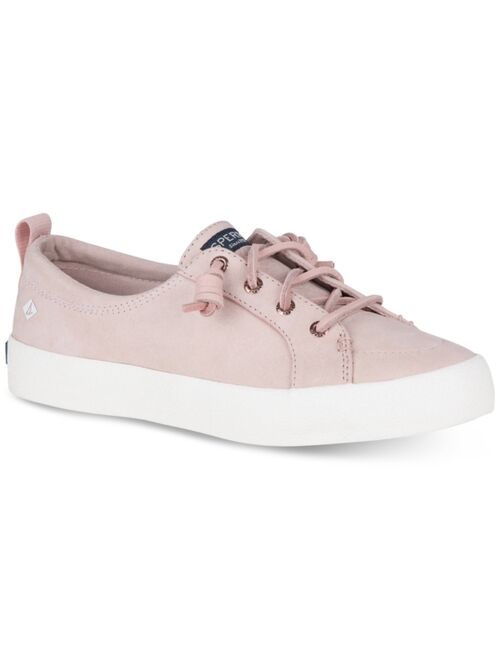 Sperry Women's Crest Vibe Leather Sneakers, Created for Macy's