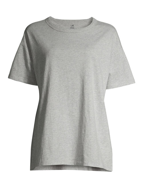 Secret Treasures Women's and Women's Plus Size Sleep T-Shirt, 2-Pack