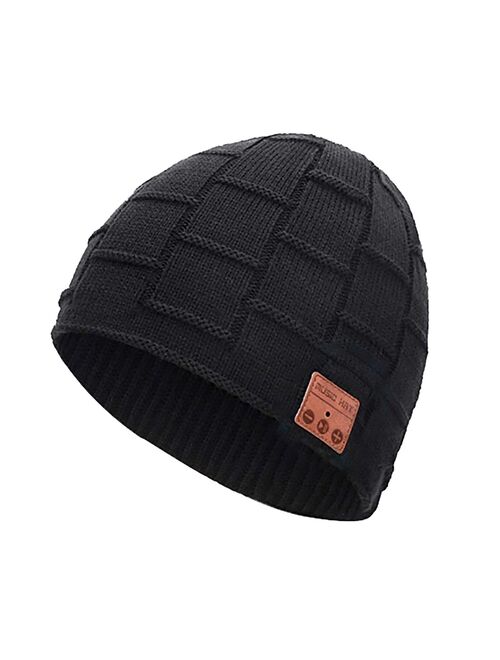 Bluetooth Beanie, Gifts for Men, Gifts for Women, Bluetooth Hat with Built-in Wireless Headphones, Gifts for Birthday @7