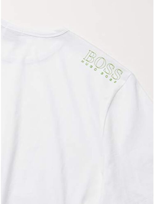 BOSS HUGO BOSS Men's Modern Fit Basic Single Jersey T-Shirt