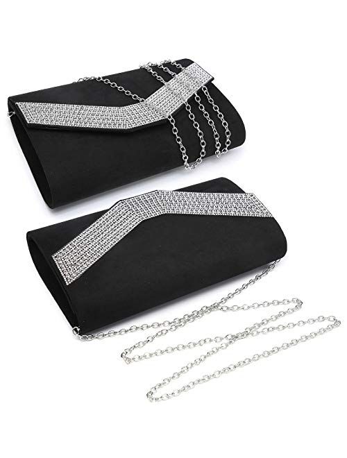 Dasein Women's Evening Bags Formal Party Clutches Wedding Purses Cocktail Prom Handbags