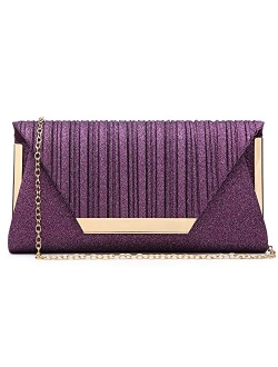 Joe Browns NEW Rebel purple glitter women's ladies clutch shoulder evening bag 