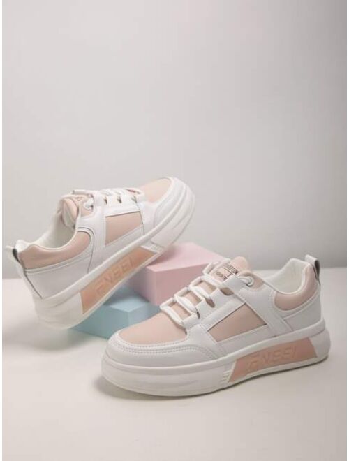 Shein Lace Up Front Skate Shoes