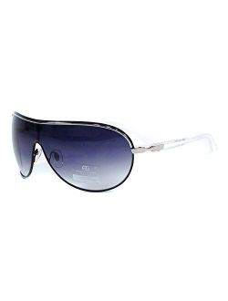 Anais Gvani By Dasein Womens Shield Frame Fashion Sunglasses UV400 Protection