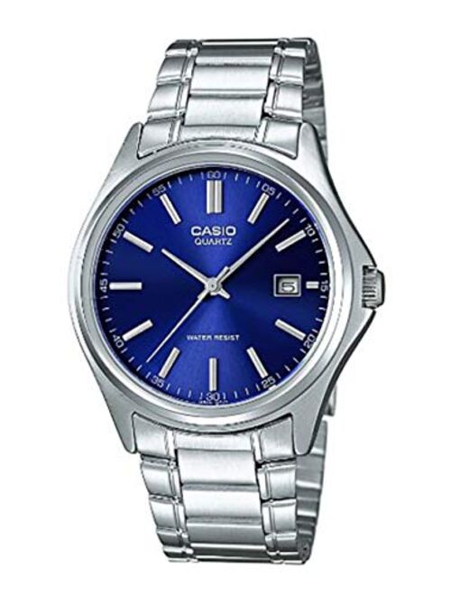 Casio Men's Year-Round Quartz Watch with Stainless Steel Strap, Silver, 18 (Model: MTP-1183PA-2AEF)