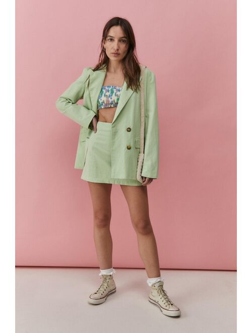 Urban Outfitters UO Amie Linen Blazer