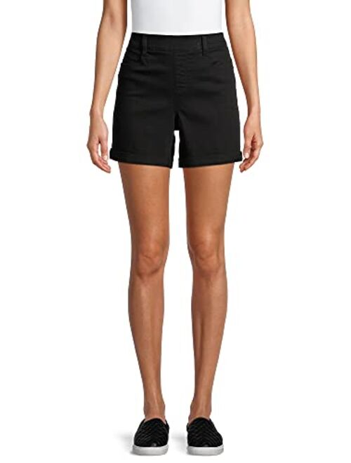 Time and Tru Women's Pull on Short