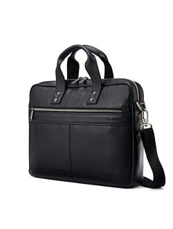Classic Leather Slim Brief, Black, One Size