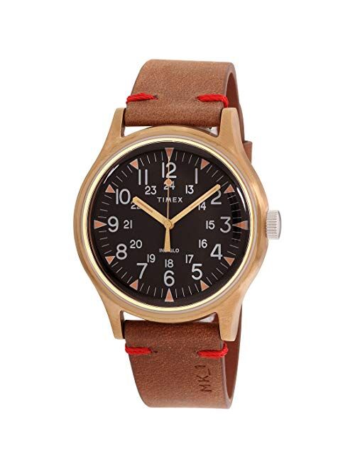 Timex MK1 Steel Quartz Movement Black Dial Men's Watch TW2R96700