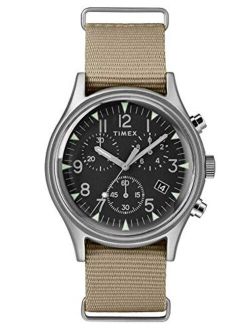 Mens Chronograph Quartz Watch with Nylon Strap