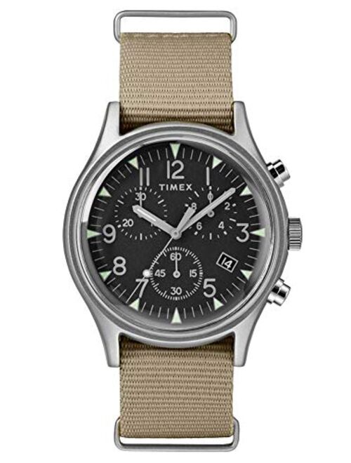 Timex Mens Chronograph Quartz Watch with Nylon Strap
