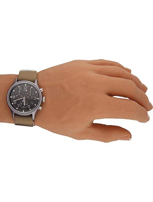 Timex Mens Chronograph Quartz Watch with Nylon Strap