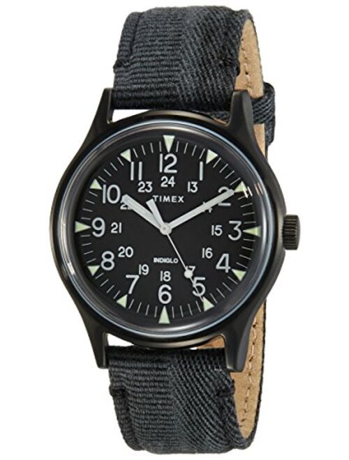 Timex MK1 Steel 40 mm Black Dial Watch TW2R68200