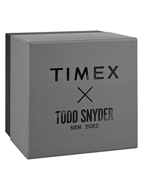 Timex Todd Snyder Black Jack 40mm Black/White/Blue One Size