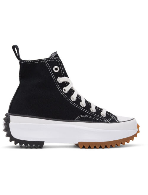 Converse Black Run Star Hike High-Top Sneakers