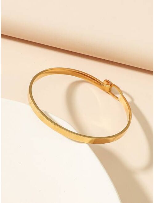 Shein Stainless Steel Bangle