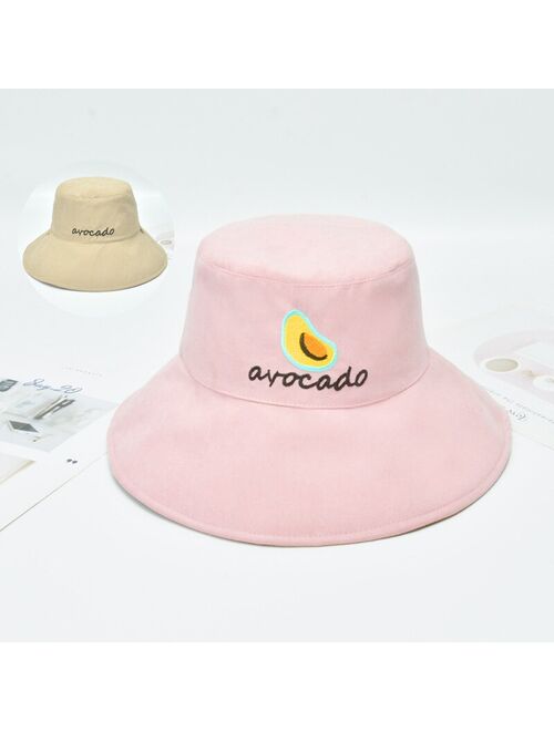 Basin Hats Letter Sun Cap Outdoor Travel Caps Fashion Children Fisherman's Hat Spring & Summer Kids