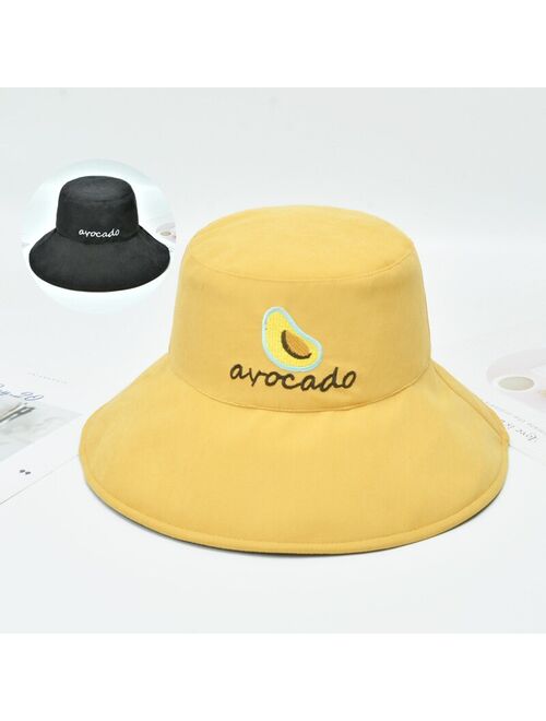 Basin Hats Letter Sun Cap Outdoor Travel Caps Fashion Children Fisherman's Hat Spring & Summer Kids