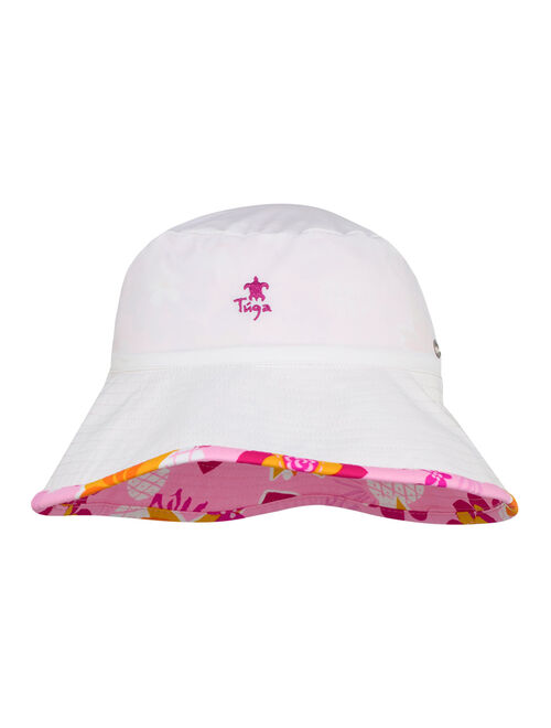 Tuga Sunwear Taffy Floral Pineapple Reversible Bucket Hat
