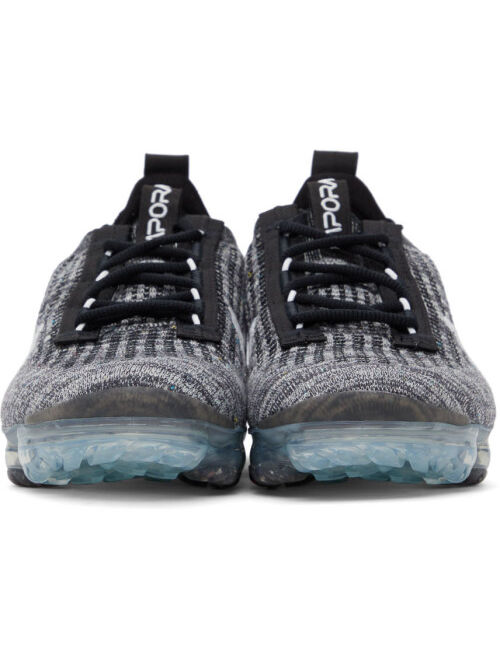 Nike Black & White VaporMax Flyknit 2021 Sneakers
