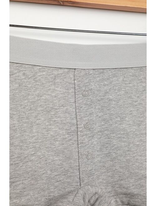 RICHER POORER Femme Boxer Heather Grey Underwear