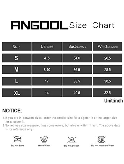 ANGOOL Workout Tank Tops for Women with Built in Bra, Ribbed Knit Camisole Sports Shirts for Yoga Running
