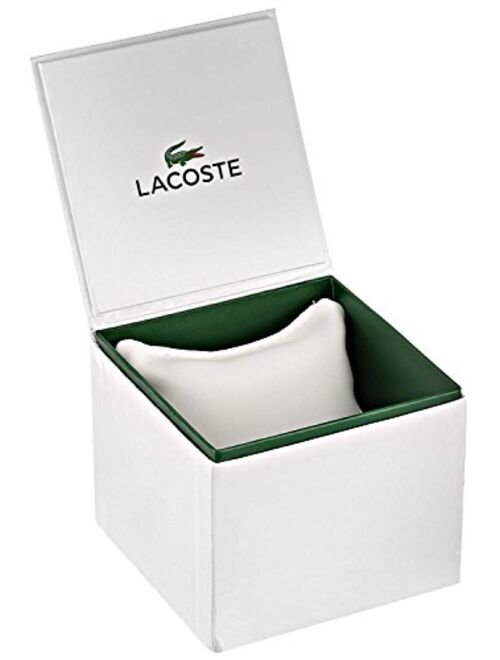 Lacoste Men's TR90 Quartz Watch with Rubber Strap, White, 20 (Model: 2010984)