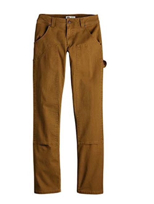 Dickies Women's Stretch Duck Double Front Carpenter Pant