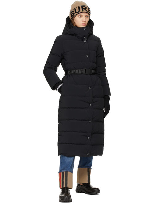 Burberry Black Cashmere Logo & 'Kingdom' Gloves