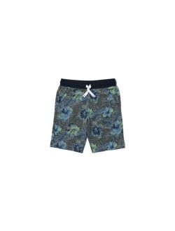 Toddler Boys All Over Tropical Print Graphic Shorts