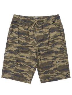 Toddler Boys Camouflage Tie Waist Cargo Shorts