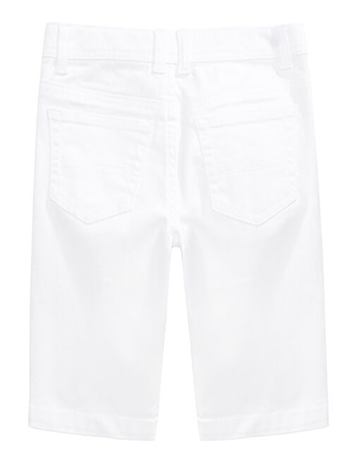 Epic Threads Toddler Boys White Denim Shorts