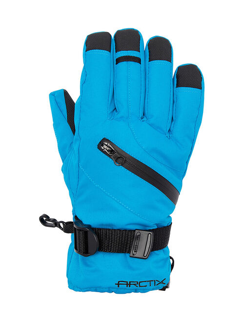 ARCTIX Marina Blue Buckle Zip Downhill Gloves