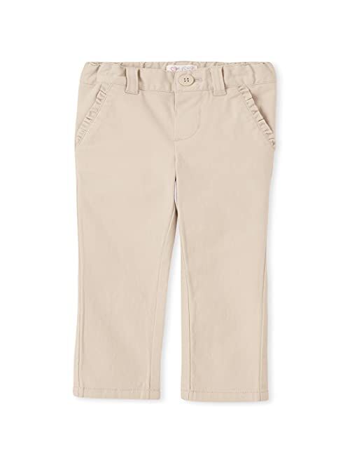 The Children's Place Baby Girls and Toddler Girls Skinny Chino Pants