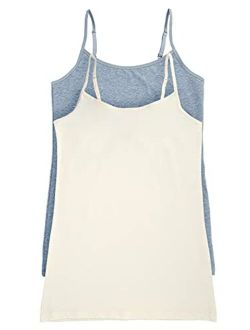 | Organic Cotton Camisole 2-Pack | Plant-Based Dyes | Hypoallergenic