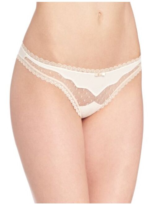 Felina | Marielle Thong | Panty | Low Rise | Lace | Comfort | Seamless