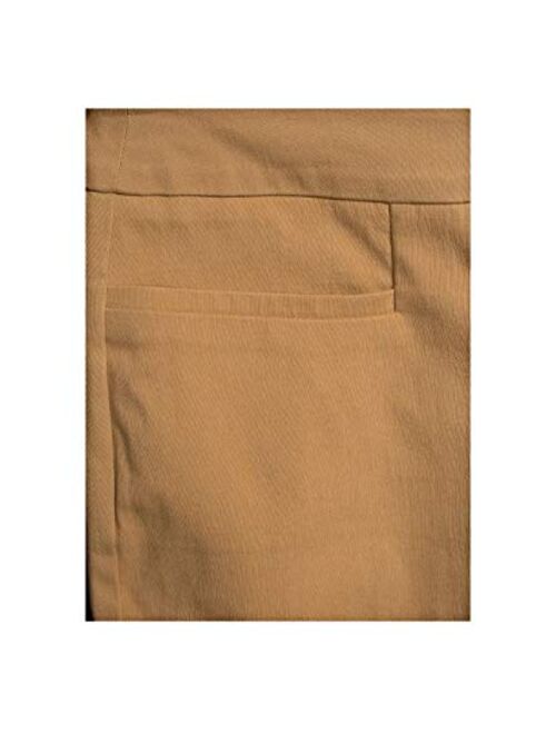 Time and Tru Women's Pull On Styling 10" Inseam Millenium Bermuda 