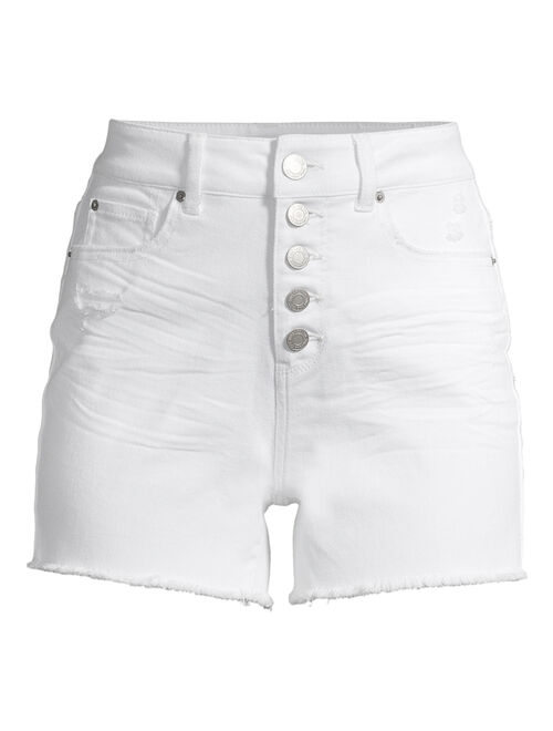 Time and Tru Women's 5-Button Core Shorts