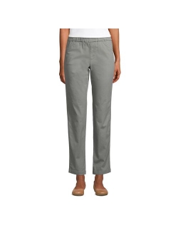 Petite Lands' End Pull-On Chino Ankle Pants