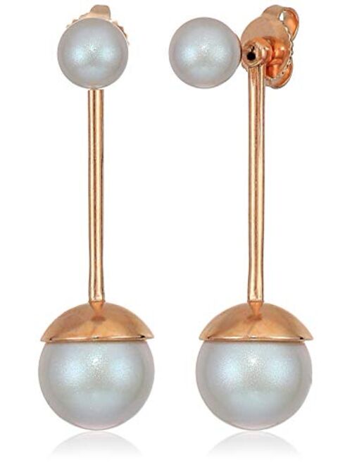 Alex and Ani Sea Sultry Pearl Ear Jacket Earrings