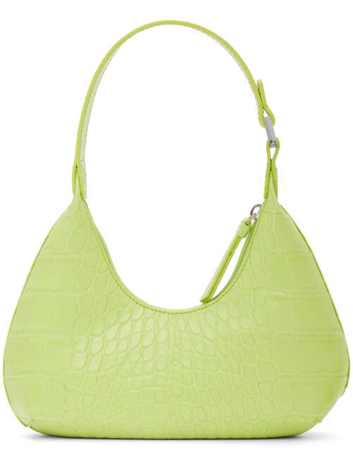 Green Croc Baby Amber Shoulder Bag