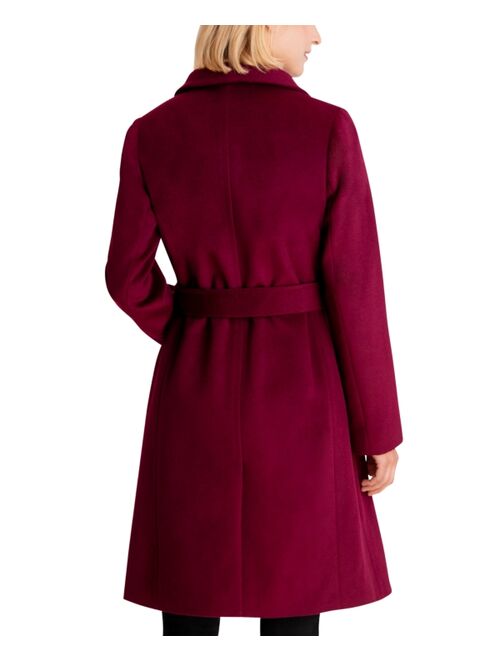 Michael Kors Asymmetrical Belted Coat, Created for Macy's