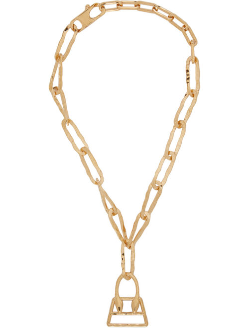 Jacquemus Gold 'Le Collier Chiquita' Necklace