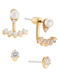AVA NADRI Imitation Pearl Earring Set, Created for Macy's