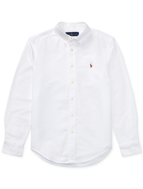 Polo Ralph Lauren Big Boys Blake Long Sleeve Oxford Shirt
