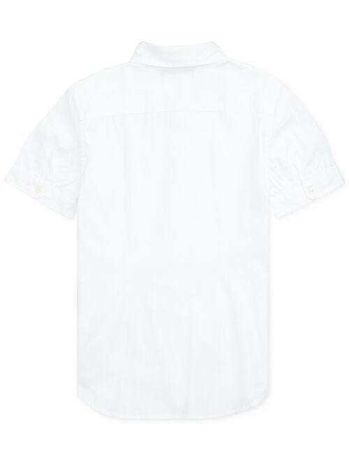 Polo Ralph Lauren Big Girls Solid Oxford Top