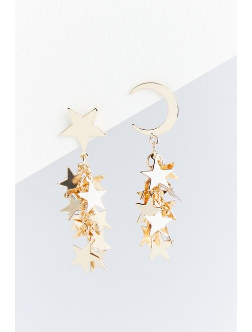 Urban Outfitters Celestial Star Drop Earring