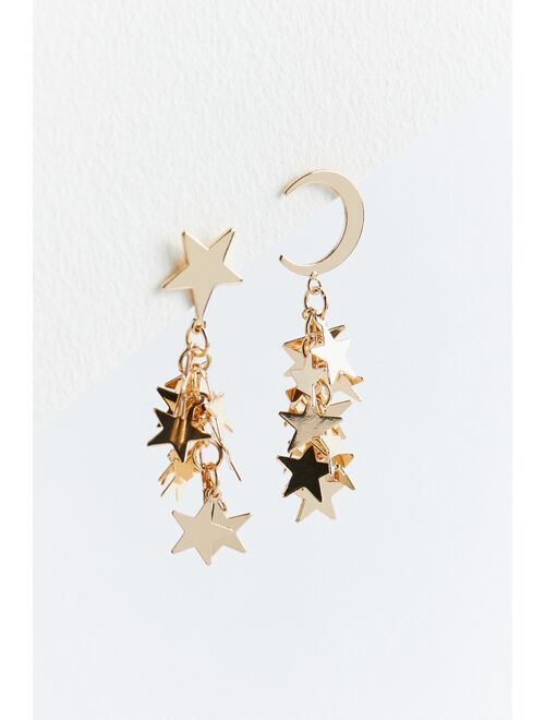 Urban Outfitters Celestial Star Drop Earring